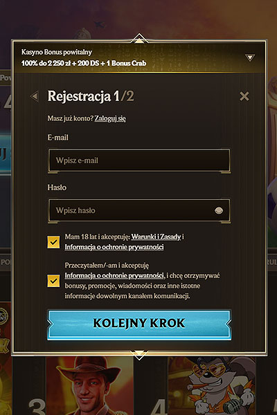 Rejestracja w Realz